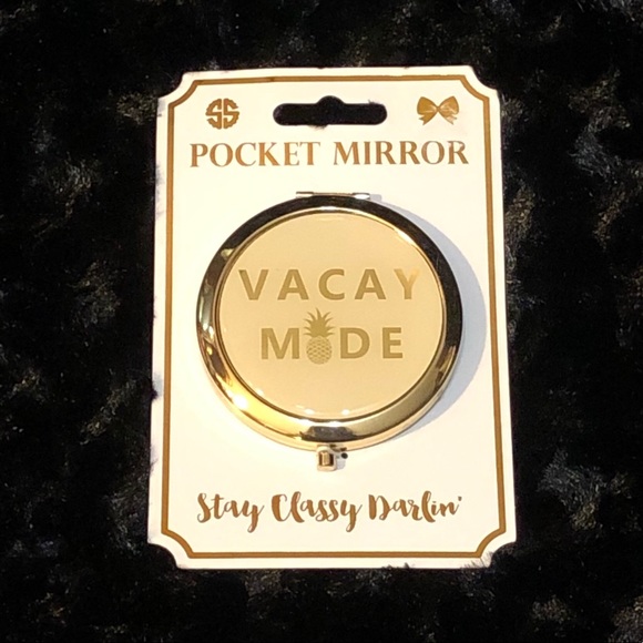 Simply Southern Accessories - Simply Southern Pocket Mirror “Vacay Mode”🍍